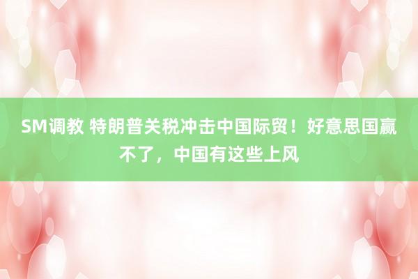SM调教 特朗普关税冲击中国际贸！好意思国赢不了，中国有这些上风